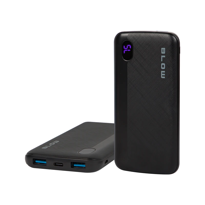 PowerBank Blow 10000 mAh QC 3.0 PD, 22,5 W PB10B  czarny