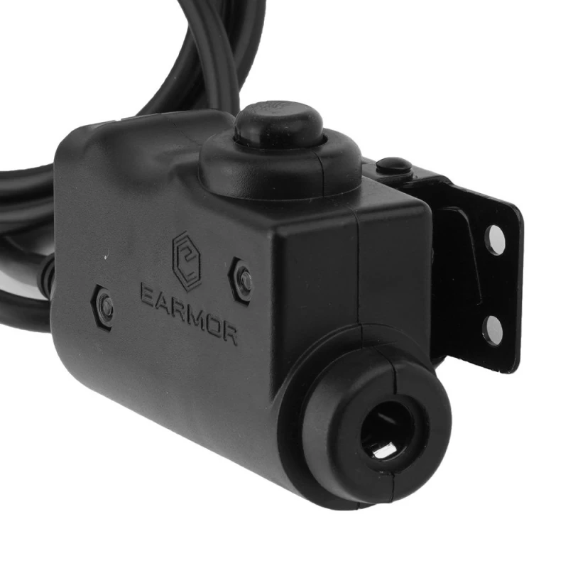 Przycisk Adapter Earmor Wersja Standardowa M51 PTT Kenwood do słuchawek