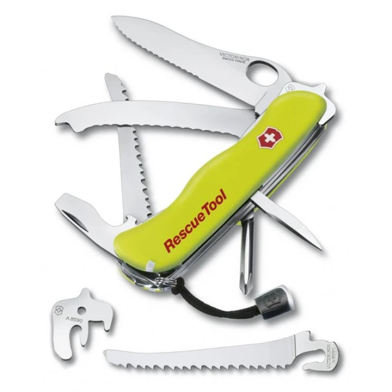 Scyzoryk ratowniczy Victorinox Rescue Tool 0.8623.MWN żółty w etui