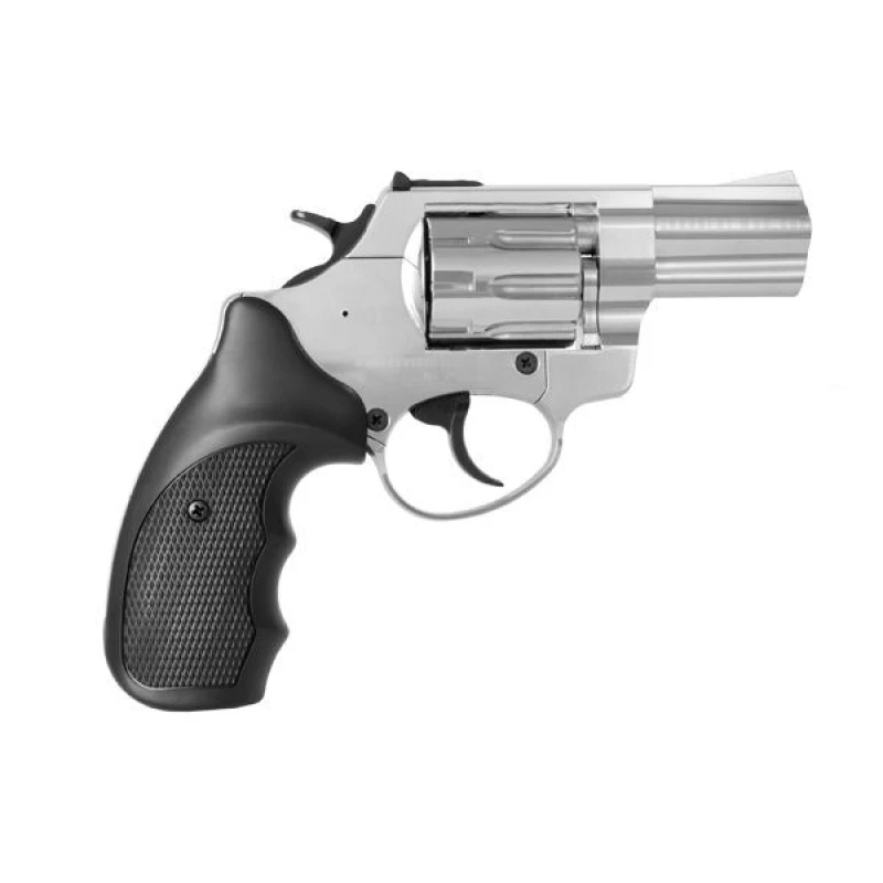 Rewolwer alarmowy hukowy ZORAKI K-6L BAS 2,5" 6mm long kal. .22 shiny chrome