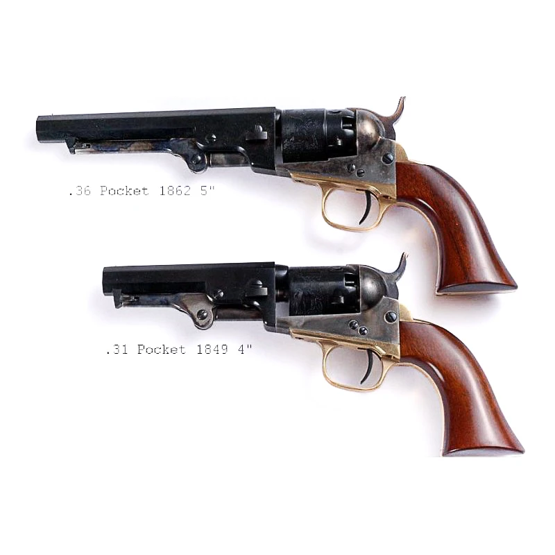 Rewolwer czarnoprochowy Hege Uberti Colt 1849 Pocket kal. 31 4" czarny 0035 / 300.332