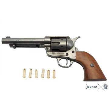 Rewolwer kawalerii USA Peacemaker Colt z nabojami Denix z nabojami - replika dekoracyjna