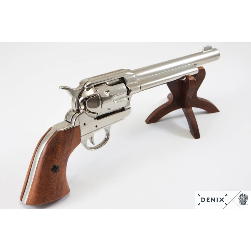 Rewolwer kawalerii USA Peacemaker Colt Denix z nabojami - replika dekoracyjna