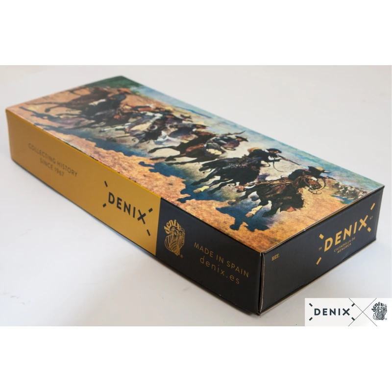 Rewolwer kawalerii USA Peacemaker Colt Denix z nabojami - replika dekoracyjna