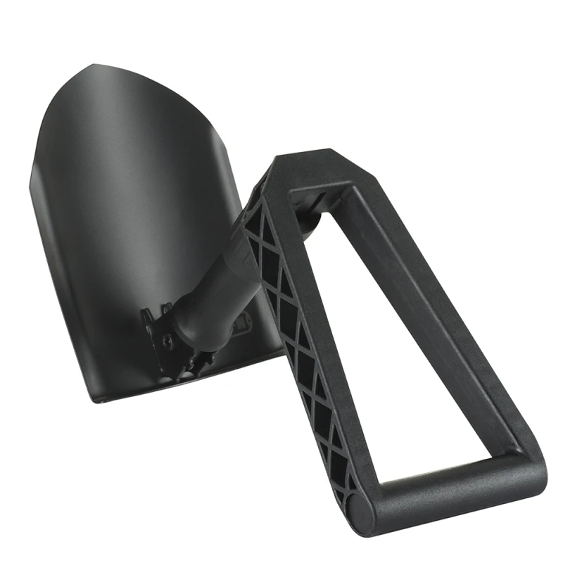 Saperka składana M-Tac czarna z zielonym pokrowcem, stal + tworzywo