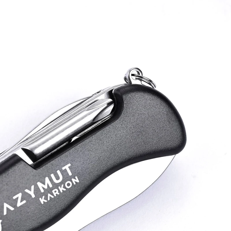 Scyzoryk AZYMUT Karkon, 9 narzędzi + kabura