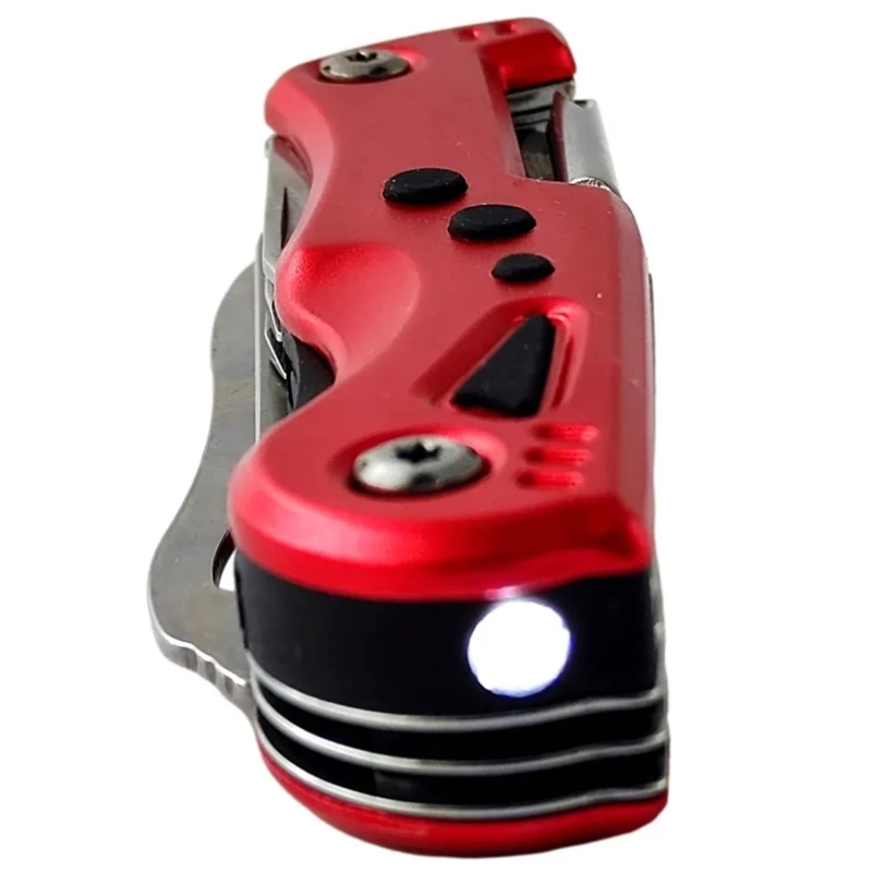 Scyzoryk Foxter latarka, piła, pilnik, śrubokręt, etui 12w1