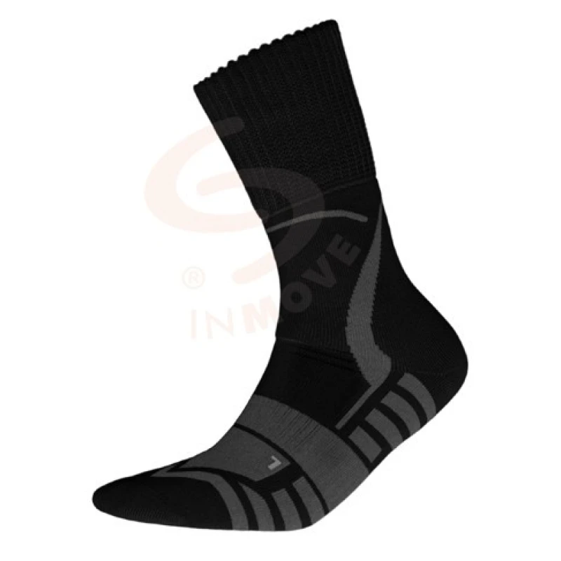 Skarpety ze srebrem trekkingowe TREKKING DEODORANT SILVER czarne