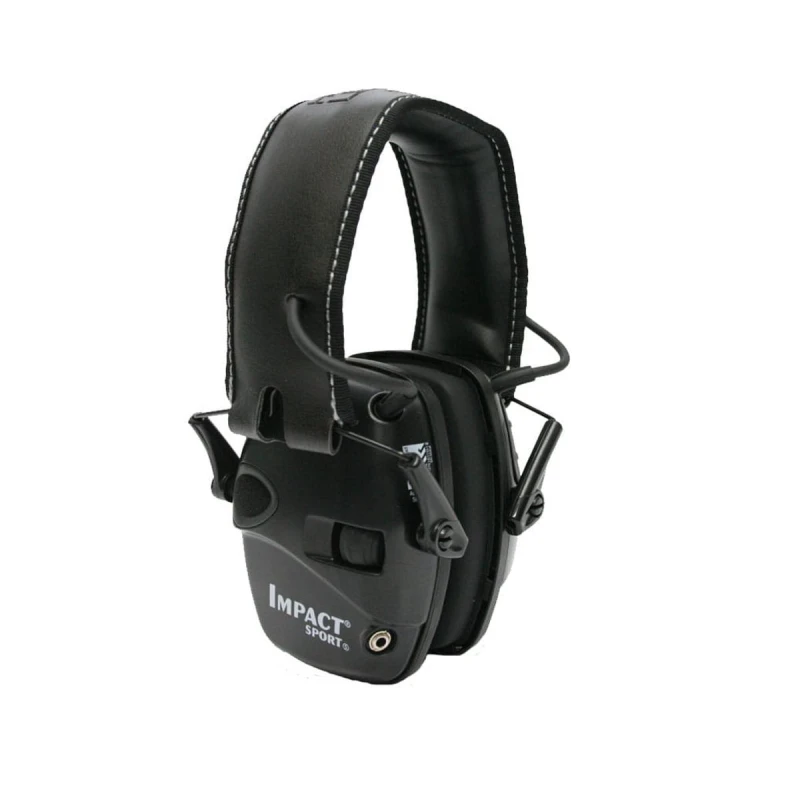 Słuchawki aktywne Honeywell Howard Leight Impact Sport Czarne - oryginalne 