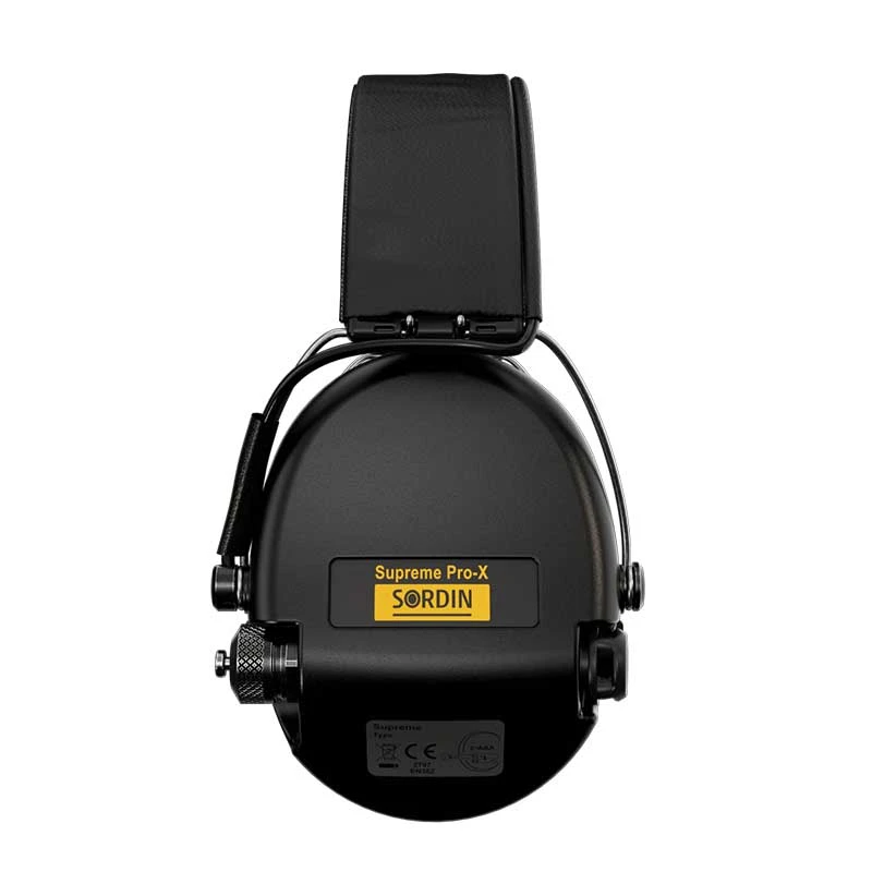 Słuchawki aktywne Sordin Supreme PRO X black LED SOR75302-X-13-S