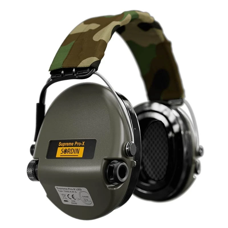 Słuchawki aktywne Sordin Supreme PRO X camo LED Hear 2