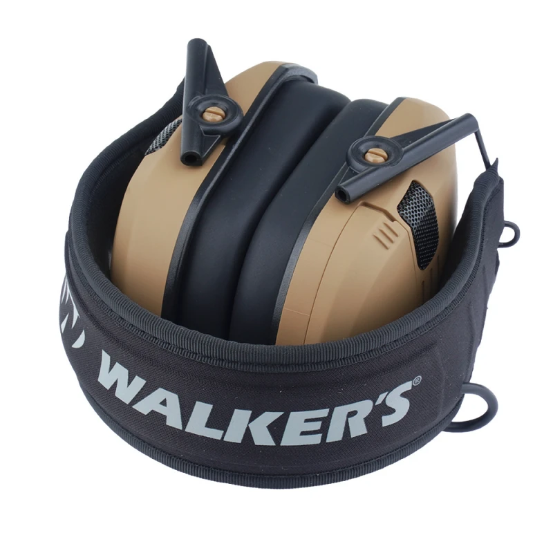 Słuchawki aktywne Walker\'s ochronniki słuchu Razor czarne GWP-RSEM
