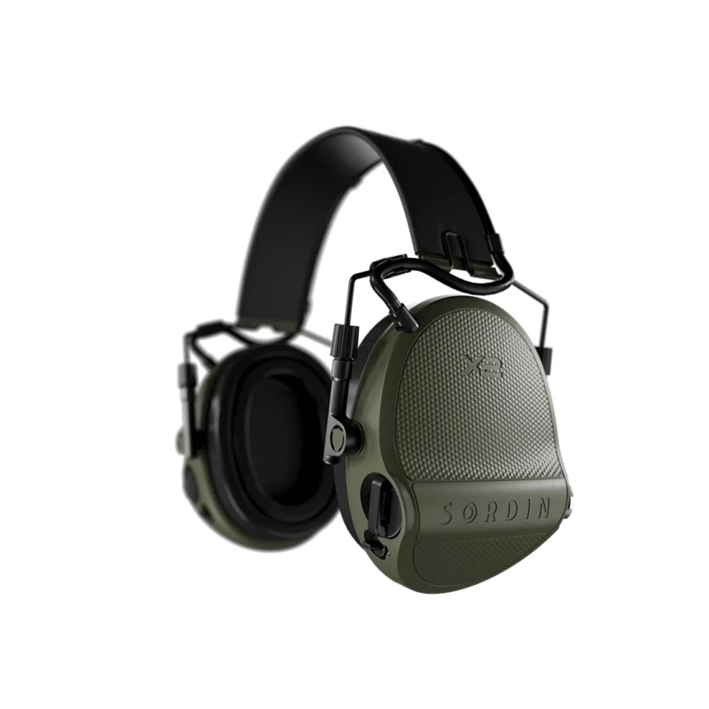 Słuchawki Sordin Supreme X2 BT aktywne, nagłowne, czarne slim, wkładki żelowe 302004-10G