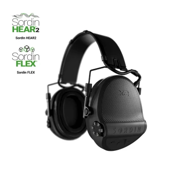 Słuchawki Sordin Supreme X2, nagłowne slim, wkładki żelowe, czarne 301004-10G 