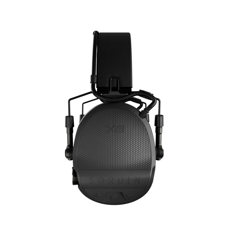 Słuchawki Sordin Supreme X2, nagłowne slim, wkładki żelowe, czarne 301004-10G 