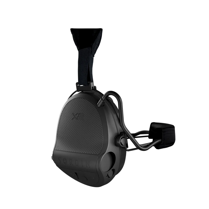 Słuchawki Sordin Supreme X2, nakarkowe slim, wkładki żelowe, czarne 301004-20G 