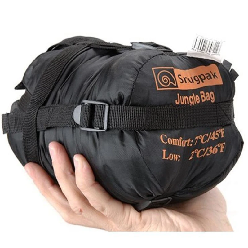 Lekki Śpiwór Jungle bag black Snugpak prawy zamek letni RZ 900g