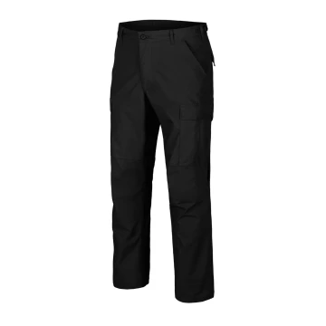 Spodnie BDU Helikon czarne POLYCOTTON RIPSTOP bojówki