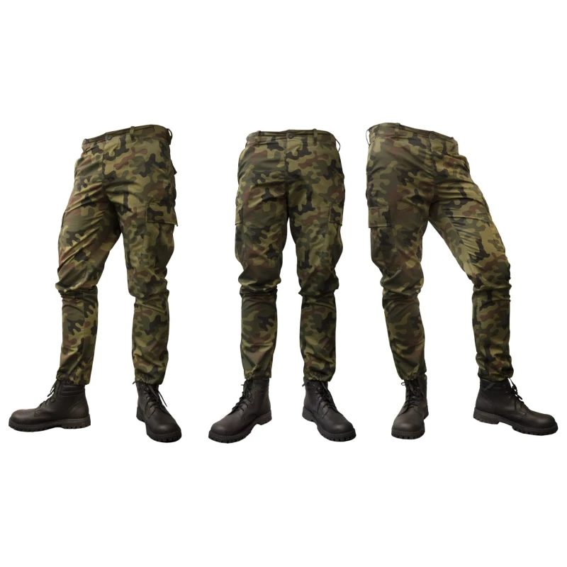 Spodnie BDU Specforce PL Woodland moro wojskowe