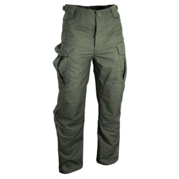 Spodnie SFU CAMO Military Gear zielone Rip-Stop, wyprzedaż