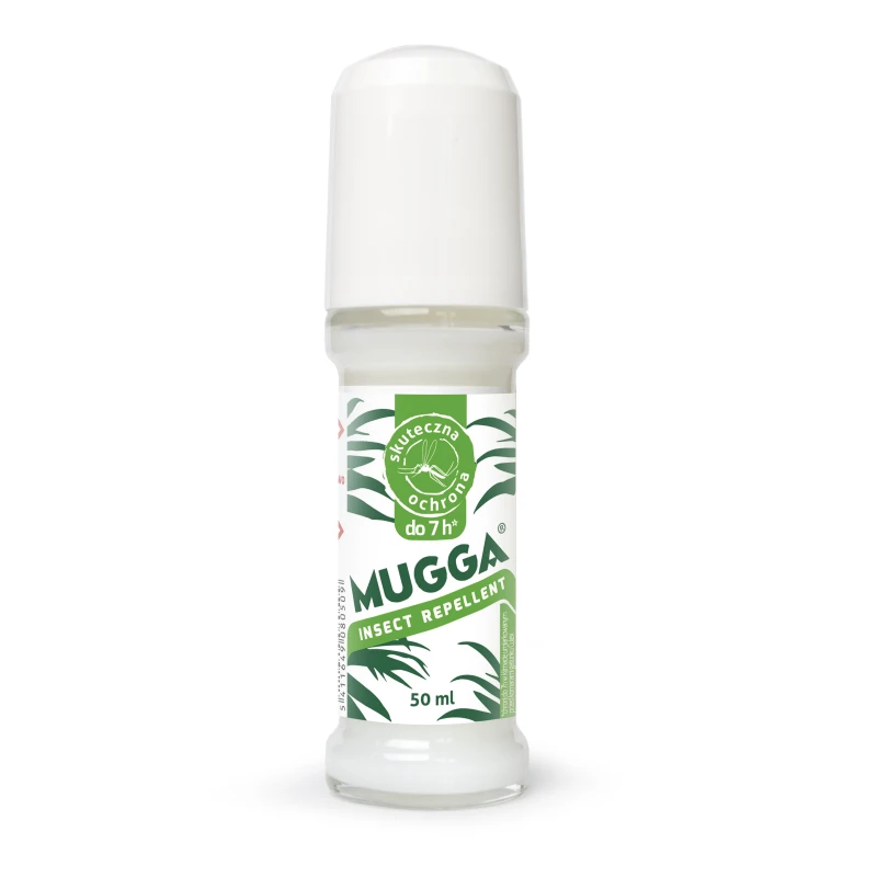 Środek na komary i kleszcze - repelent Mugga kulka 50ml (DEET 20,5%)
