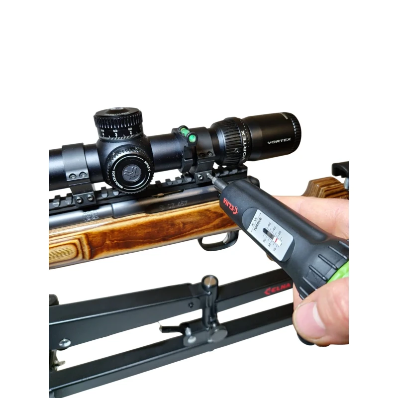 Śrubokręt Wkrętak dynamometryczny 0,6-7Nm (5-65 in-lbs) + 32 bity Celna