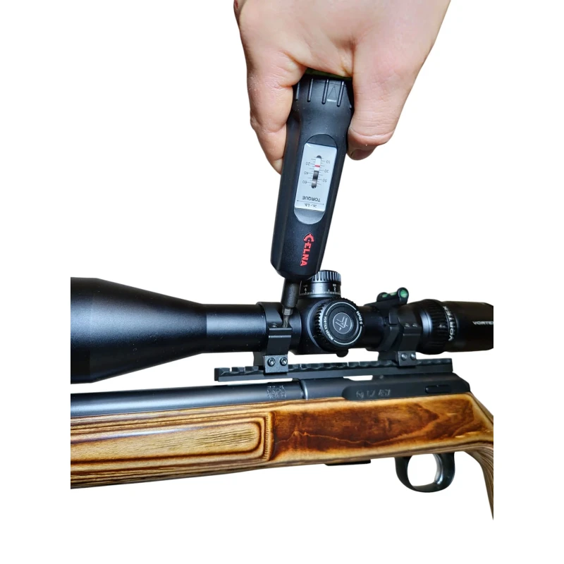 Śrubokręt Wkrętak dynamometryczny 0,6-7Nm (5-65 in-lbs) + 32 bity Celna