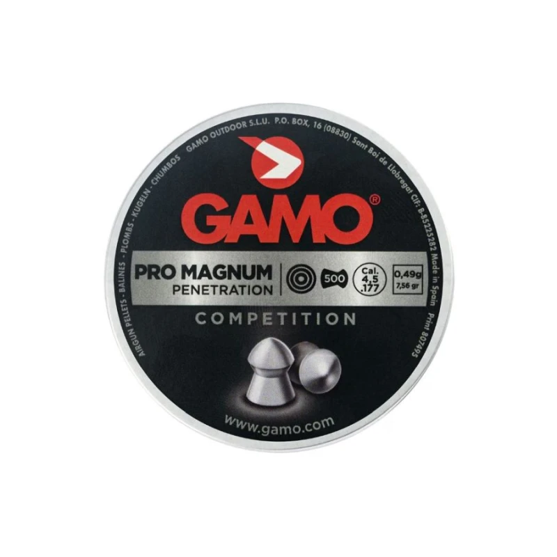 Śrut diabolo 4,5 mm Gamo Pro Magnum 500 szt. stożek 6321734