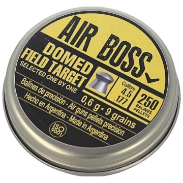 Śrut Apolo Air Boss Domed Field Target 4.5 mm, 250 szt. 0.60g / 9.0gr