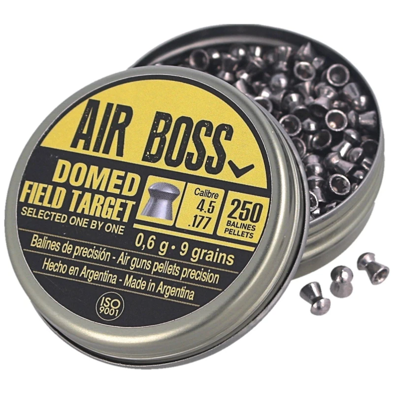 Śrut Apolo Air Boss Domed Field Target 4.5 mm, 250 szt. 0.60g / 9.0gr