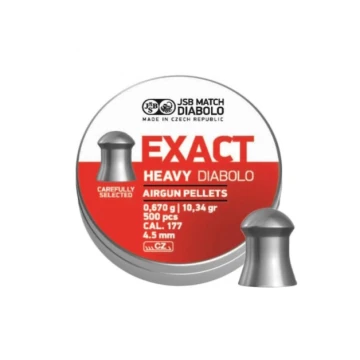 Śrut Diabolo JSB EXACT Heavy 4,52 mm 500 szt