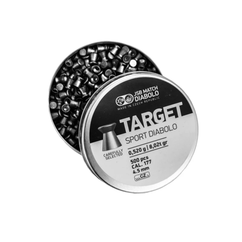 Śrut diabolo JSB Target Sport 4,50 mm 500 szt. płaski