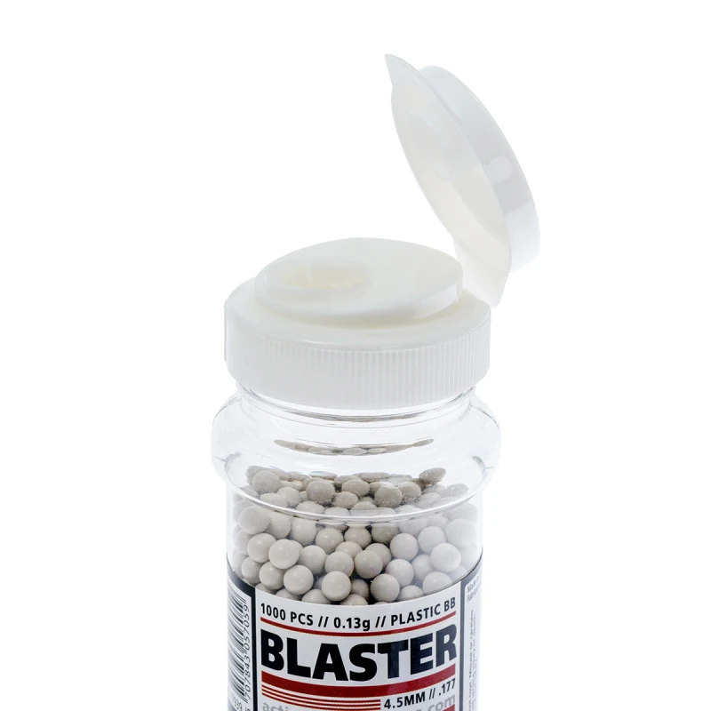 Śrut plastikowy BB kulki do wiatrówek 4,5 mm Blaster 1000 szt.