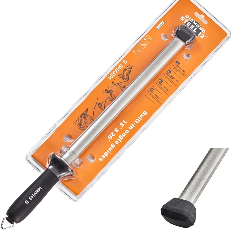 Stalka diamentowa SHARPI SH-DR-0010 o długości roboczej 25,4 cm, gradacja #600, musak do ostrzenia n