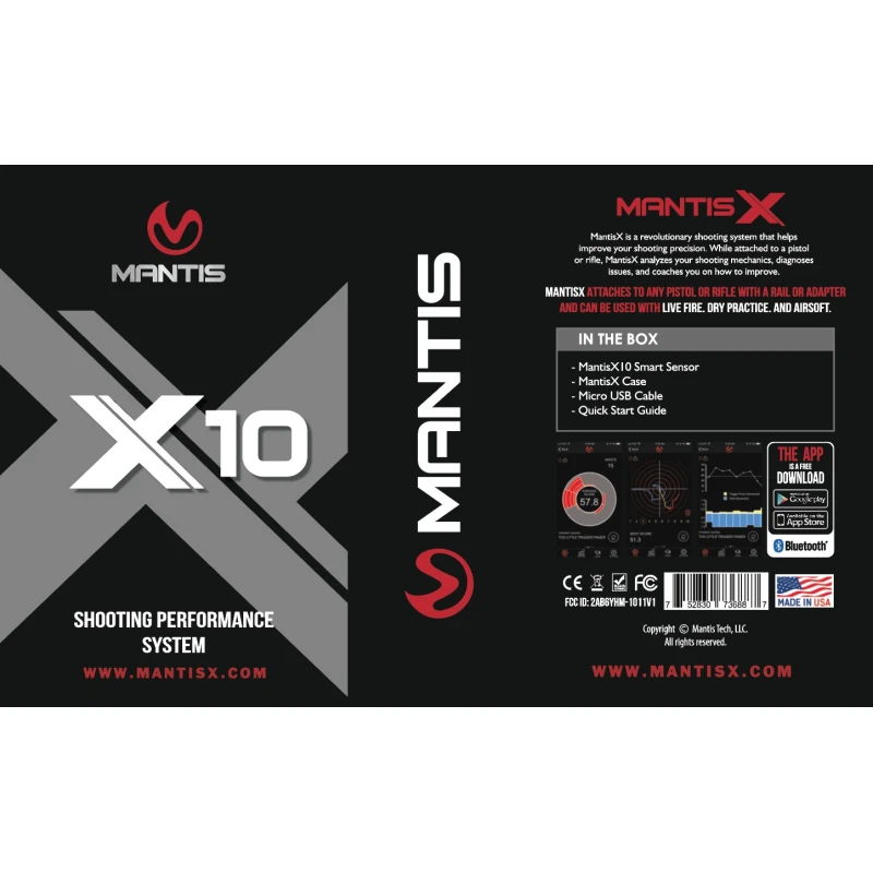 Strzelecki system treningowy Mantis X10 Elite Shooting Performance