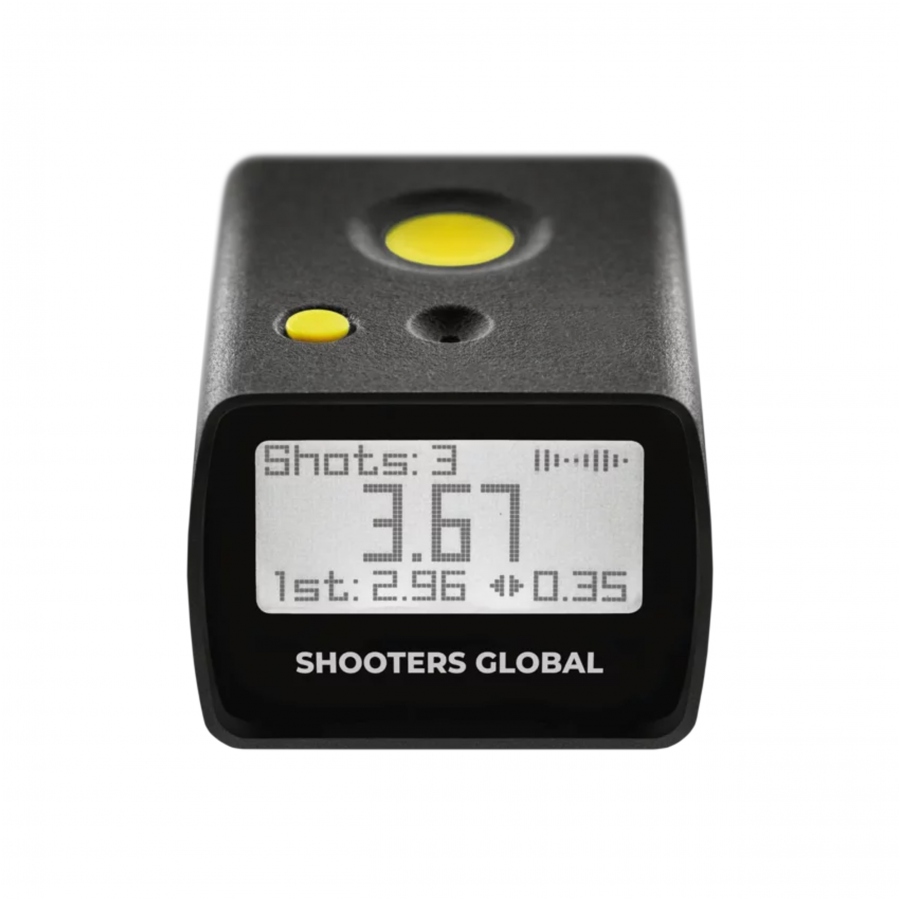 Timer strzelecki Shooters Global Shot Timer Go pocket clip - Military Zone