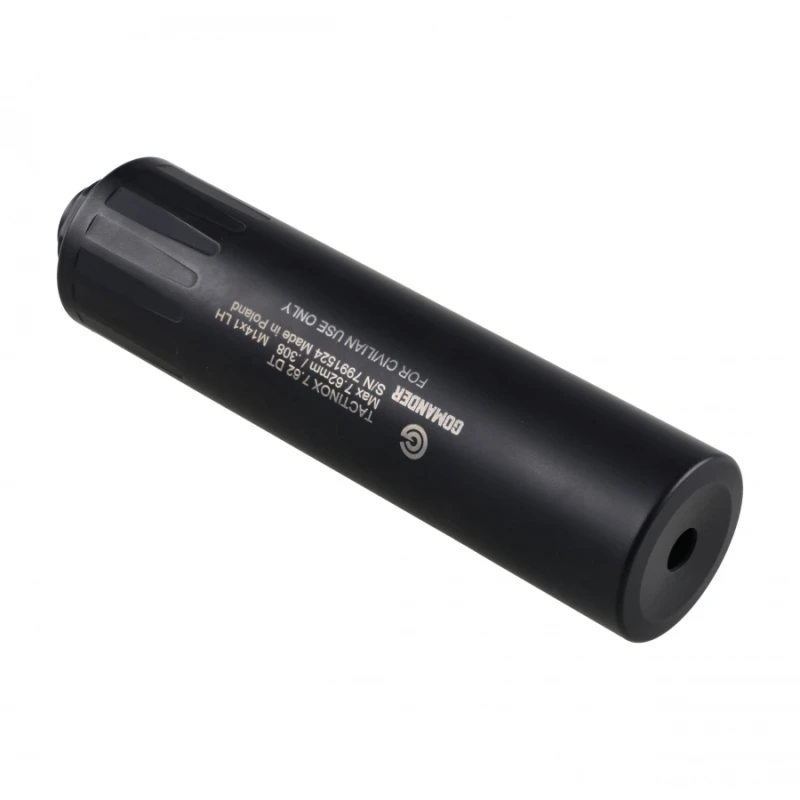 Tłumik do broni Gomander Tactinox QD-LOCK S 5,56 M26x1,5 kal. .222Rem .223Rem . 22-250 Rem czarny