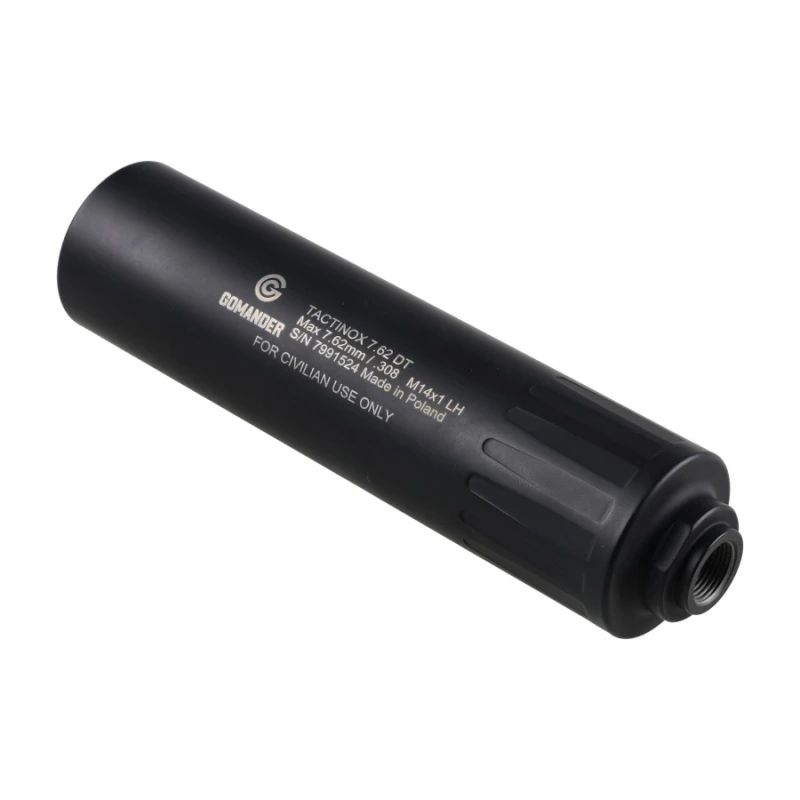 Tłumik do broni Gomander Tactinox QD-LOCK S 5,56 M26x1,5 kal. .222Rem .223Rem . 22-250 Rem czarny