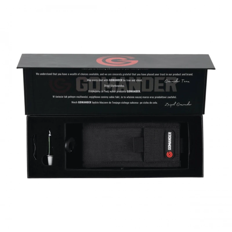 Tłumik do broni Gomander Tactinox QD-LOCK S 5,56 M26x1,5 kal. .222Rem .223Rem . 22-250 Rem czarny