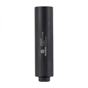 Tłumik do broni Gomander Tactinox DT 5,56 1/2-28 UNEF pasuje do wielu modeli AR15, Czarny