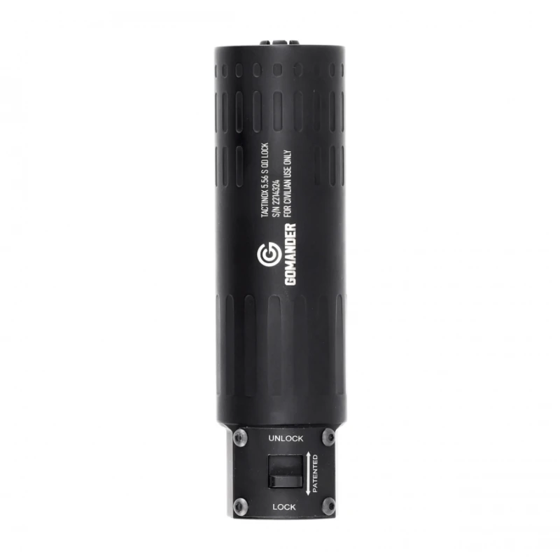 Tłumik do broni Gomander Tactinox DT 7,62 M14X1 LH Czarny