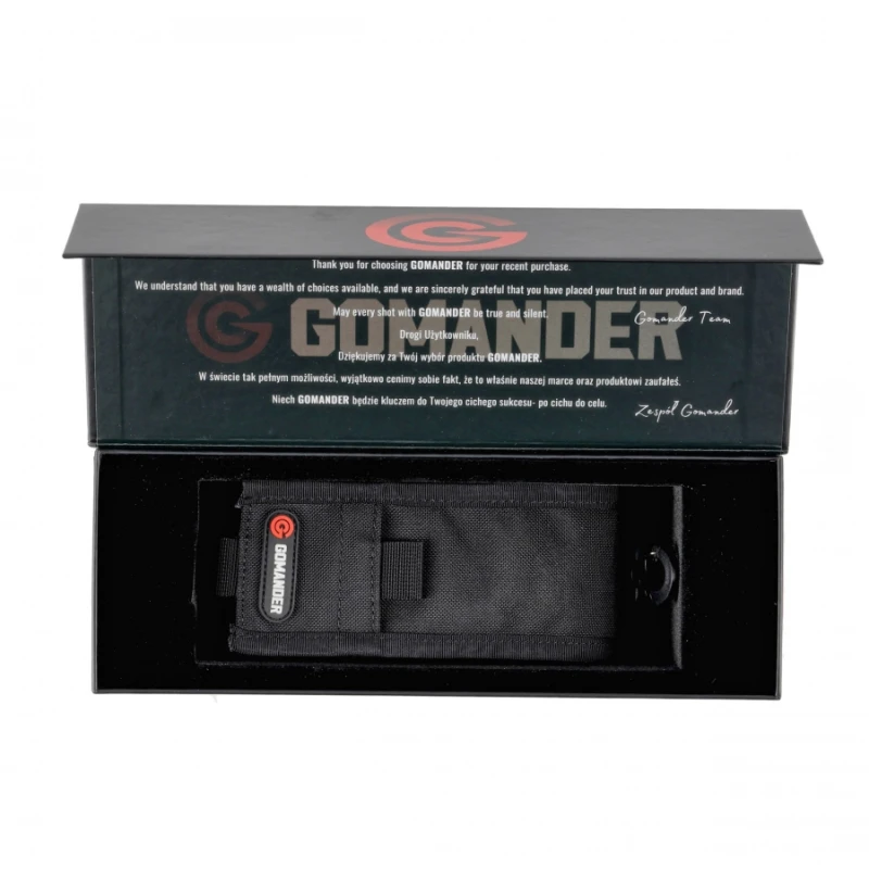 Tłumik do broni Gomander Tactinox DT 7,62 M14X1 LH Czarny