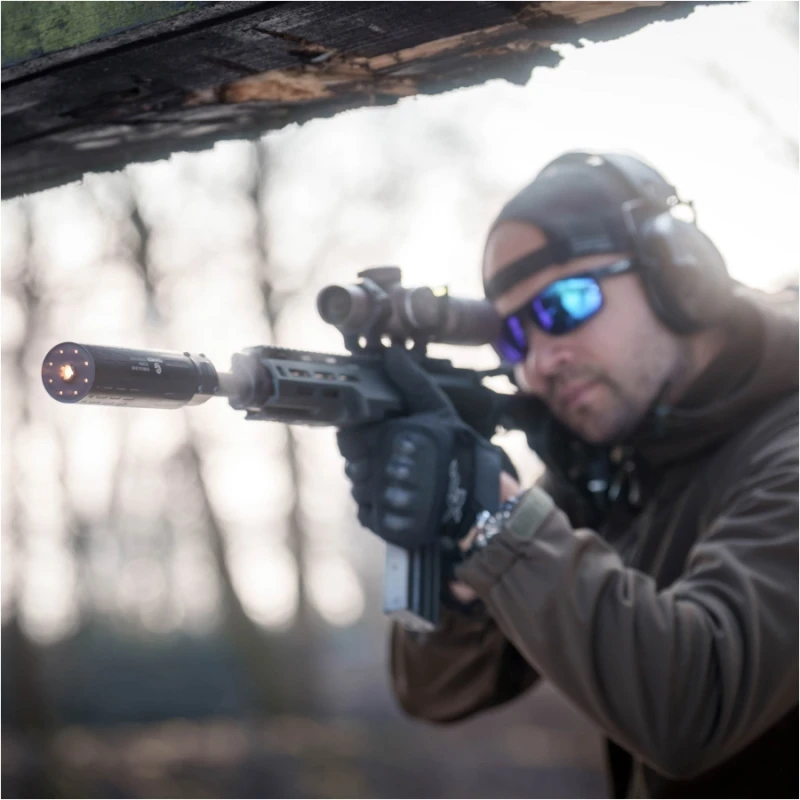 Tłumik do broni Gomander Tactinox DT 7,62 M14X1 LH Czarny