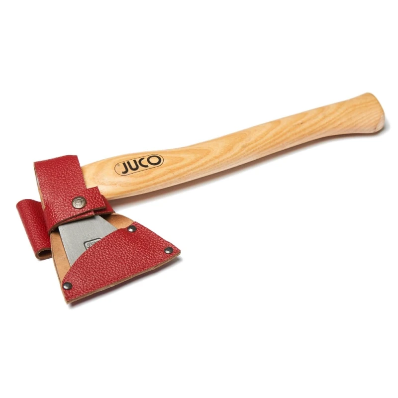 Toporek kuty bushcraftowy z ochroną ostrza Juco T6012 47-55 HRC 