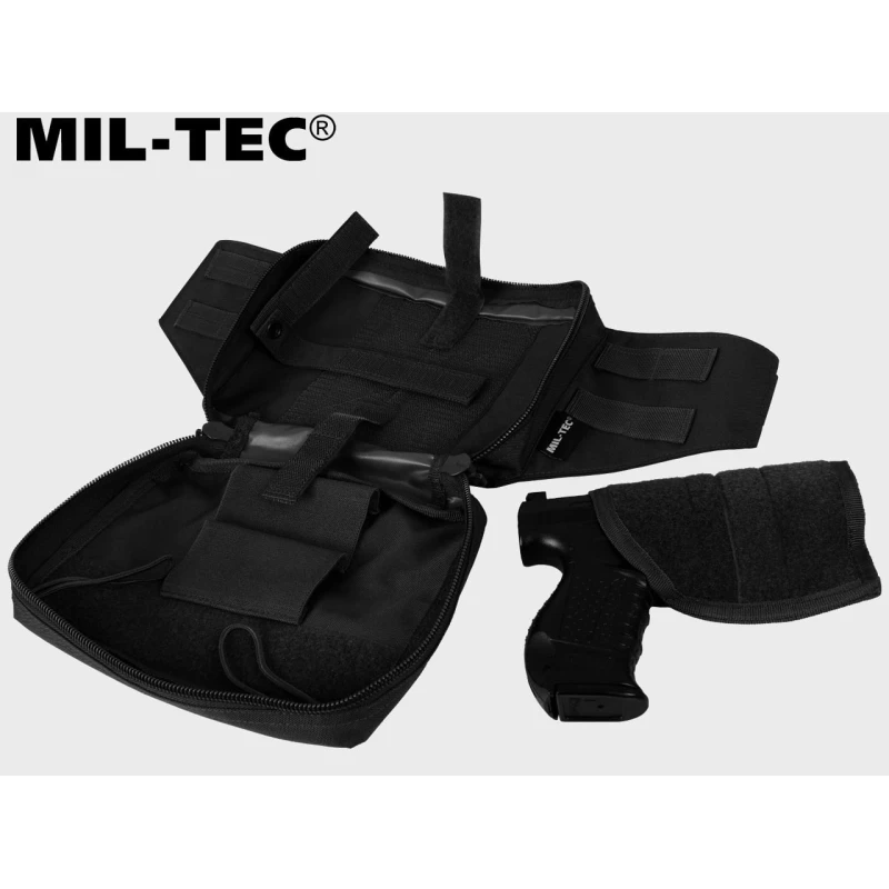 Torba biodrowa nerka Mil-Tec saszetka z kaburą na pistolet