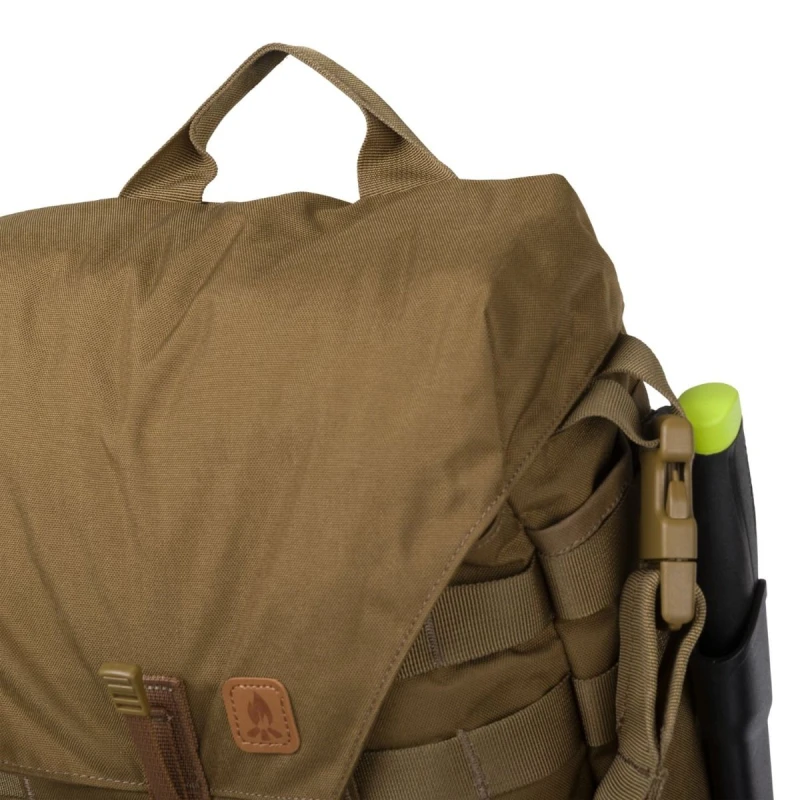 Torba Bushcraft Helikon Haversack® Cordura® czarny/zieleń, wyprzedaż