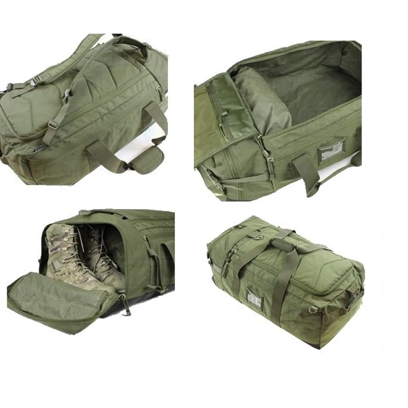 Torba wojskowa plecak Colossus Duffle Bag Condor czarna 50 L (jak izraelka)