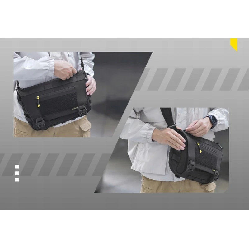 Torba na ramię z CORDURY Nitecore SLB06 7L, czarna