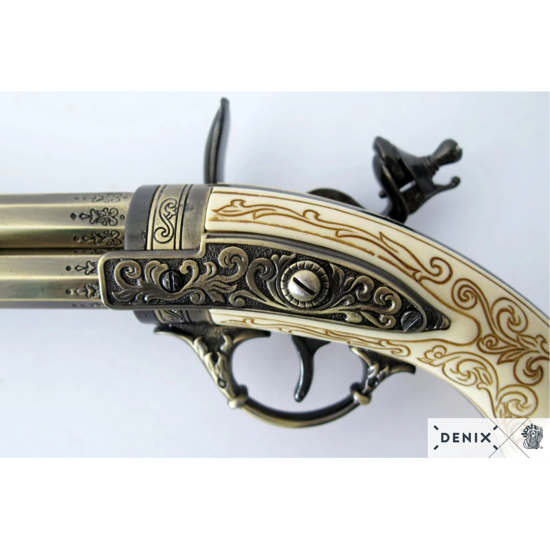 Trzylufowy pistolet Denix model - replika dekoracyjna