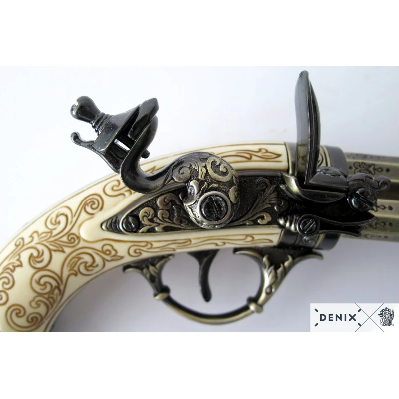 Trzylufowy pistolet Denix model - replika dekoracyjna